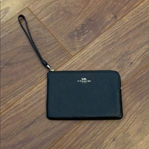 Black Coach Wristlet
